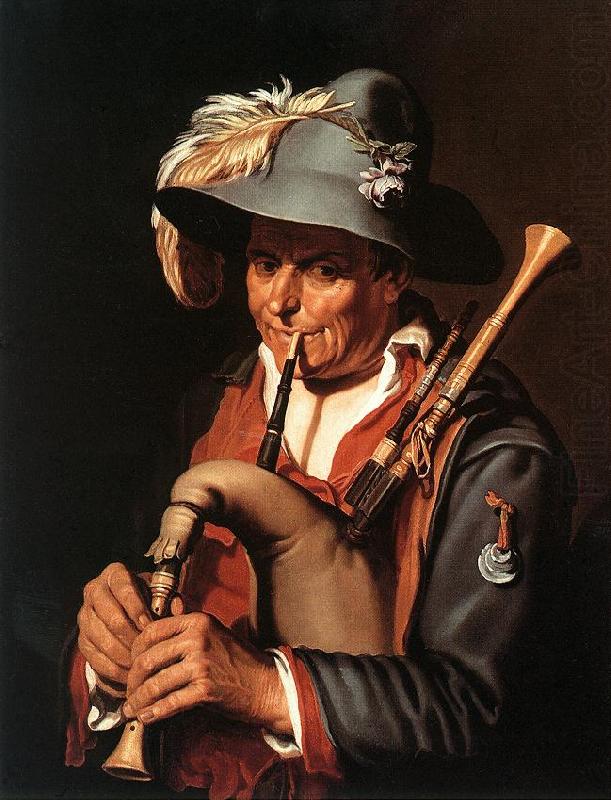 The Bagpiper ffg, BLOEMAERT, Abraham